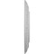 Ekena Millwork Artis Ceiling Medallion (Fits Canopies up to 6 7/8"), Hand-Painted Frost, 15 3/4"OD x 1 3/8"P CM15ARFRF - alternate 2